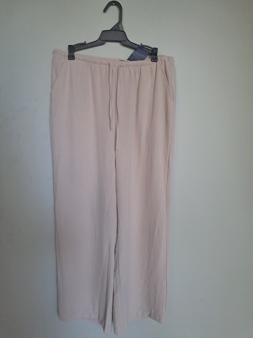 jcpenney Women's BeigeWide-Leg Drawstring Pants